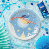 クリスマスのドラゴン ペーパープレート (パーティー)