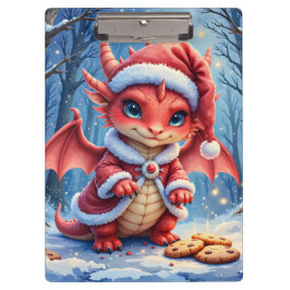 クリスマスのドラゴン、逮捕するには可愛すぎる、 クリップボード