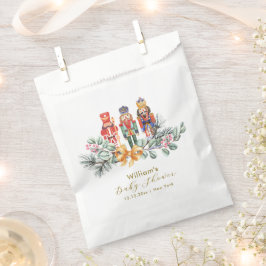 クリスマスのナッツクラッカー ベビーシャワー フェイバーバッグ