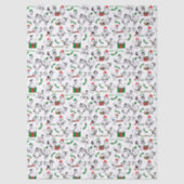 クリスマスのニワトリ 薄葉紙 (正面)