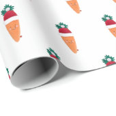 クリスマスのニンジン ラッピングペーパー (ロールコーナー)