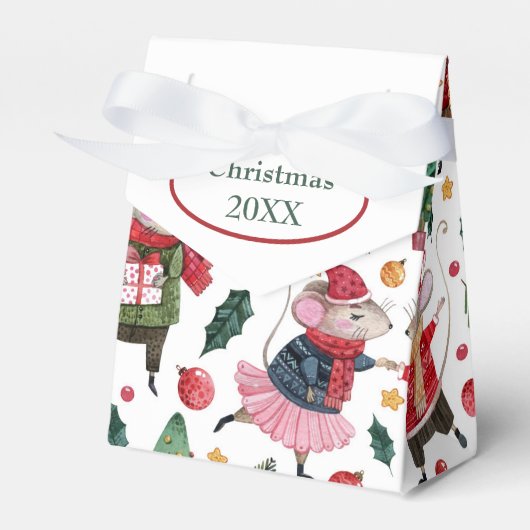 クリスマスのネズミ フェイバーボックス (正面サイド)