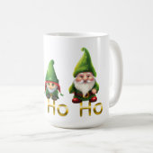 クリスマスのノームたち ホー ホー ホー コーヒーマグカップ (正面右)