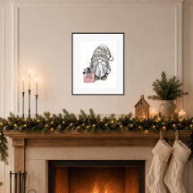 クリスマスのノームとギフト