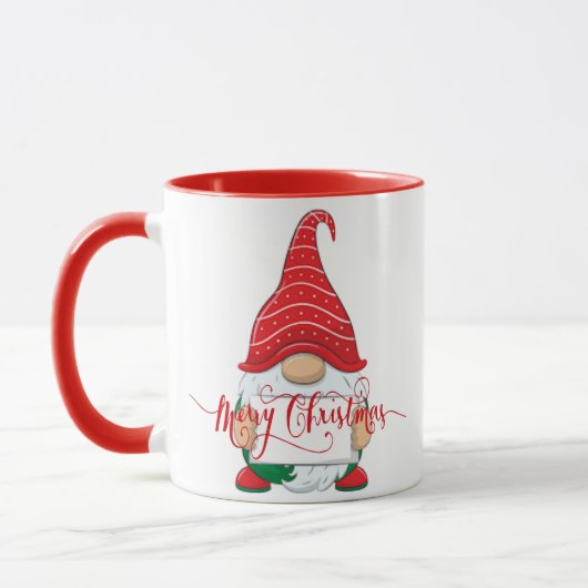 クリスマスのノーム マグカップ (左)