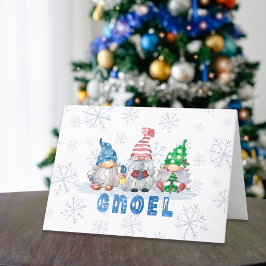 クリスマスのノーム GNOEL グリーティング シーズンカード