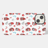クリスマスのノーム iPhoneケース (裏面横)