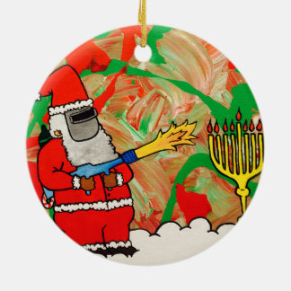 クリスマスのハヌカーのオーナメント セラミックオーナメント
