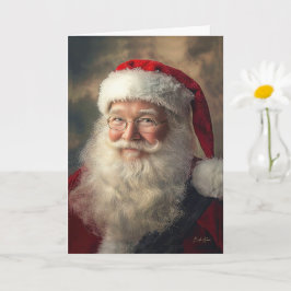 クリスマスのハートからの温かい願い カード