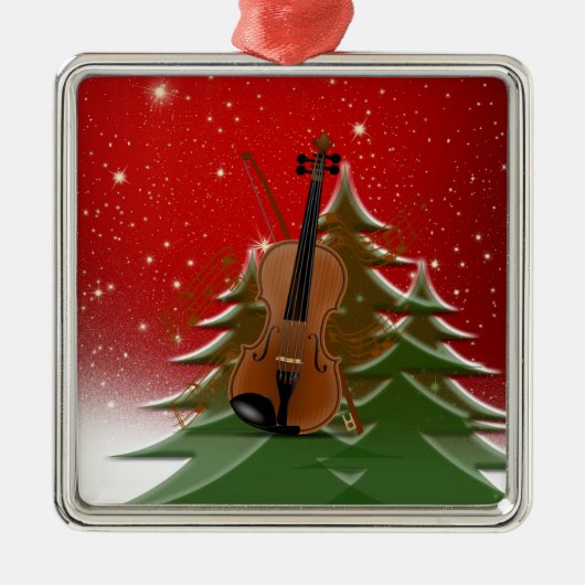 クリスマスのバイオリン, メタルオーナメント (正面)