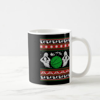 クリスマスのバスケットボールギフト コーヒーマグカップ