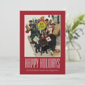 クリスマスのバス停 シーズンカード (スタンド正面)