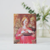 クリスマスのバラ天使 シーズンポストカード (スタンド正面)