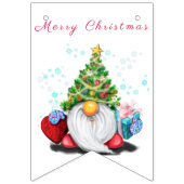 クリスマスのバンティンフラッグ格言とギフト – おもしろい バンティングフラッグ (第1の旗)