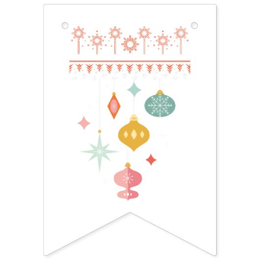クリスマスのバuntingバナー バンティングフラッグ (第6の旗)