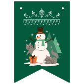 クリスマスのバuntingバナー バンティングフラッグ (第1の旗)
