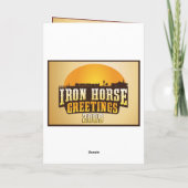 クリスマスのパッケージ シーズンカード (裏面)