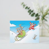 クリスマスのパニック シーズンポストカード (スタンド正面)