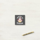 クリスマスのパン作りにお前が必要だ  ポストイット (デスク上)
