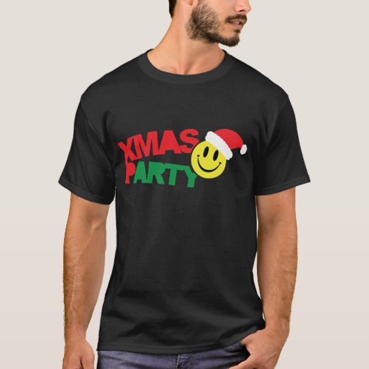 クリスマスのパーティー(クリスマス) Tシャツ (正面)