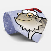 クリスマスのヒゲトカゲ / ランキンスドラゴン ネクタイ (ロール)