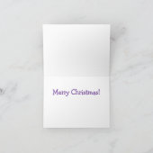 クリスマスのヒッピーバンに乗ったクレイジーキャッツ 招待状 (内部)