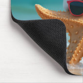 クリスマスのヒトデ マウスパッド (コーナー)