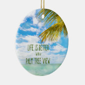 クリスマスのビーチの装飾のオーナメント セラミックオーナメント (右)