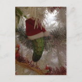 クリスマスのピクルス シーズンポストカード (正面)