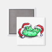 クリスマスのピクルス マグネット (正面/裏面)