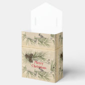 クリスマスのピンコーン、雪の結晶、おやつ、お気に入りボックス フェイバーボックス (オープン)