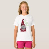クリスマスのファッションギフト DANCE LIKE GNOME BUDDY Tシャツ (正面フル)