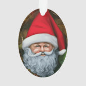 クリスマスのファンタジー背景 オーナメント (裏面)