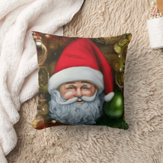 クリスマスのファンタジー背景 クッション (ブランケット)