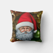 クリスマスのファンタジー背景 クッション (正面)