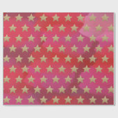 クリスマスのフェイクなグリッターはギフトの包装紙を主演します ラッピングペーパー (フラット)