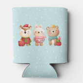 クリスマスのフェスティバル 缶クーラー (裏面)