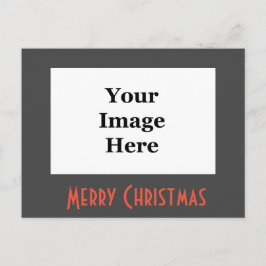 クリスマスのフォトグリーティングポストカード シーズンポストカード