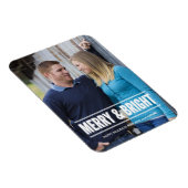 クリスマスのフォトマグネットパーソナライズされたの休日 マグネット (右側)