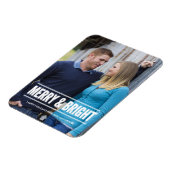 クリスマスのフォトマグネットパーソナライズされたの休日 マグネット (左側)