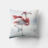 クリスマスのフラインゴー・アイススケート クッション (裏面)