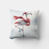 クリスマスのフラインゴー・アイススケート クッション (正面)