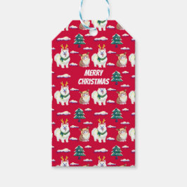 クリスマスのフレンド ギフトタグ