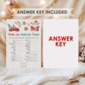 クリスマスのフレーズを完成させよう!クリスマスフレーズプリントゲーム シーズンカード