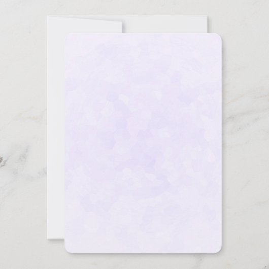 クリスマスのフローラマーク付きかわいい北欧キツネ 招待状 (裏面)