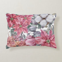 クリスマスのフローラモチーフ