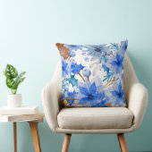 クリスマスのフローラモチーフ クッション (椅子)