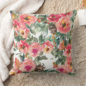 クリスマスのフローラモチーフ クッション (ブランケット)