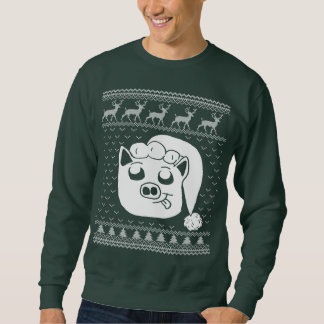 クリスマスのブタの醜いクリスマスのセーター スウェットシャツ