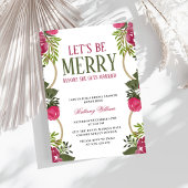 クリスマスのブライダルシャワーに招待しよう 招待状